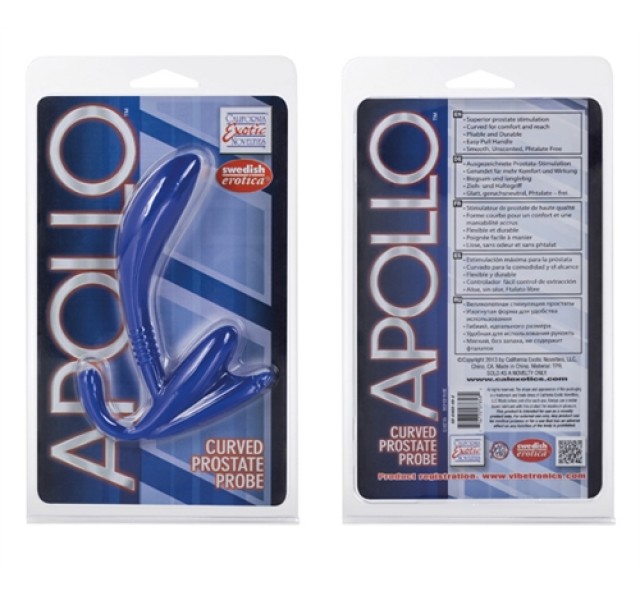 Apollo Curve Prostate Probe - Blue