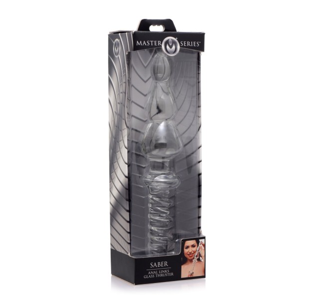 Saber Anal Links Glass Thruster