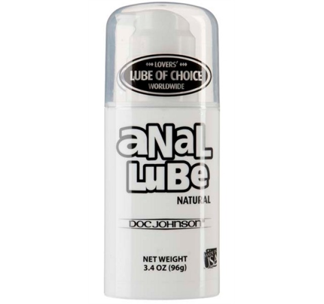 Anal Lube - Natural Lubricant - 3.4 Oz. Bulk