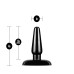 Anal Adventures - Basic Plug Kit - Black Anal Adventures - Basic Plug Kit - Black