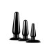 Anal Adventures - Basic Plug Kit - Black Anal Adventures - Basic Plug Kit - Black