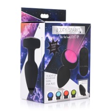 7x Light Up Rechargeable Anal Plug - Small