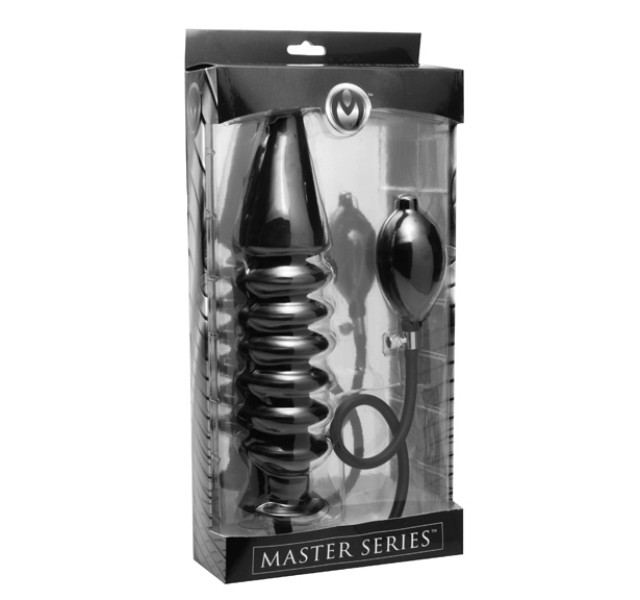 Accordion Inflatable XL Anal Plug