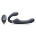 10x Mighty Rider Vibrating Strapless Strap-on Black