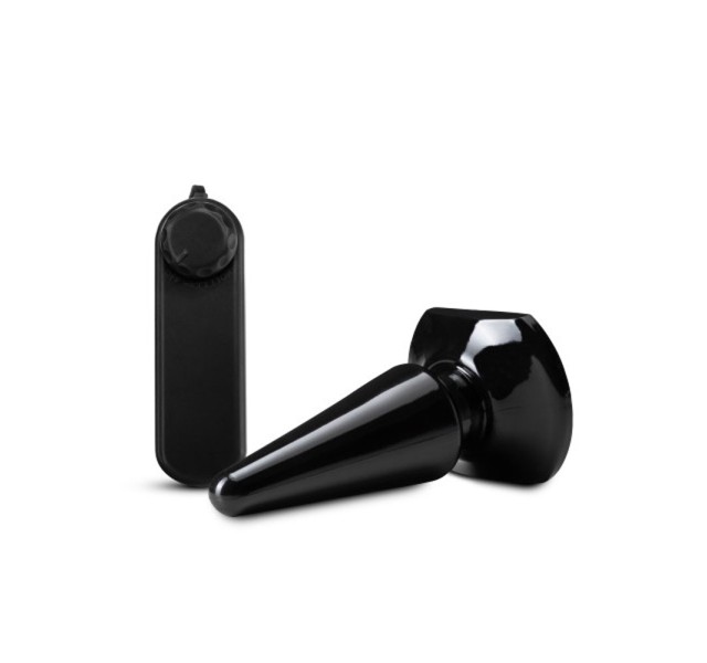 Anal Adventures - Basic Vibrating Anal Pleaser - Black