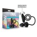 Anal Adventures- Platinum- Silicone Anal Plug With Vibrating C-Ring - Black Anal Adventures- Platinum- Silicone Anal Plug With Vibrating C-Ring - Black
