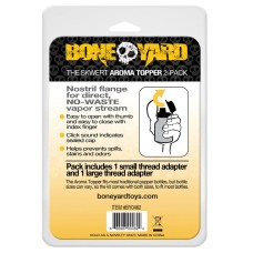 The Skwert Aroma Topper - 2 Pack - 1 Small and 1 Large Thread Adapter