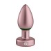 Bougie Plug Anodized Aluminum Butt Plug - Rose Gold