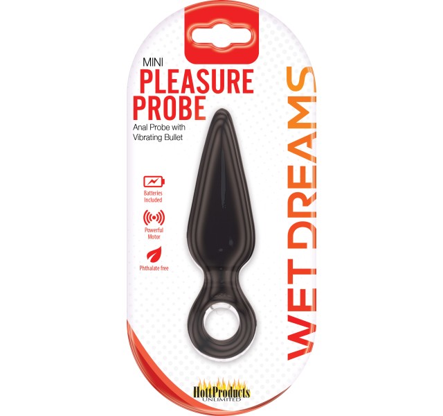 Wet Dreams Mini Pleasure Probe - Black Wet Dreams Mini Pleasure Probe - Black