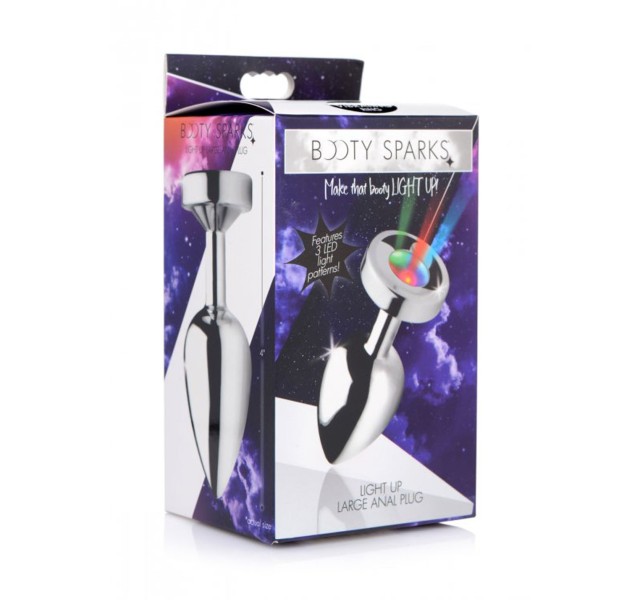 Light Up Large Anal Plug