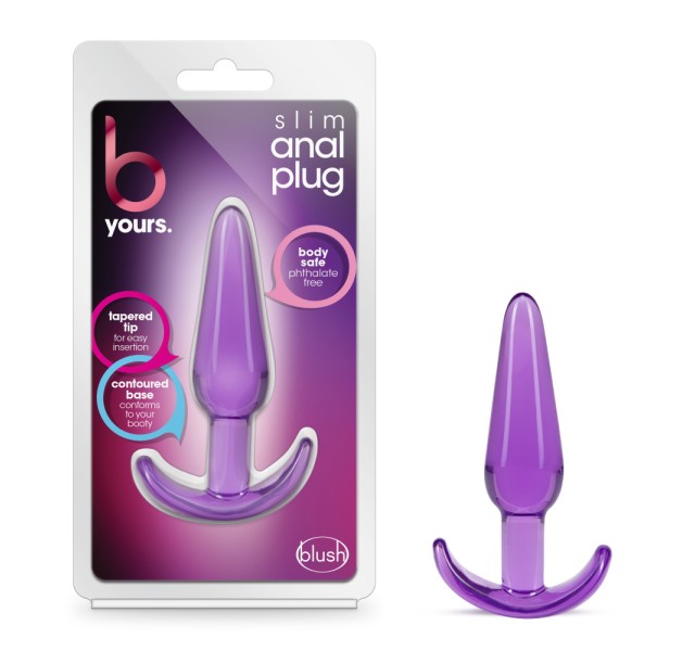 B Yours - Slim Anal Plug - Purple