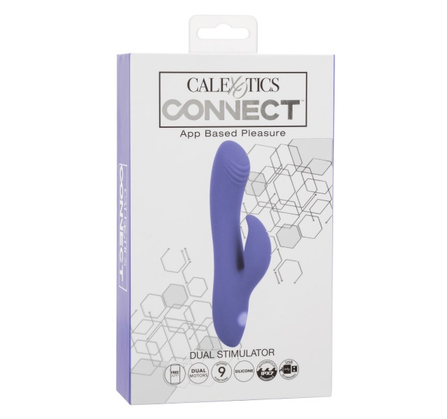 Calexotics Connect Dual Stimulator - Periwinkle