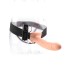 Fetish Fantasy Series 8-Inch Vibrating Hollow Strap-on - Flesh