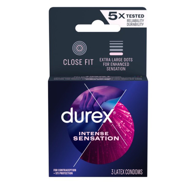 Durex Intense Sensation - 3 Pack