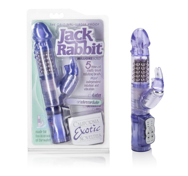 Waterproof Jack Rabbit 5 Rows - Purple