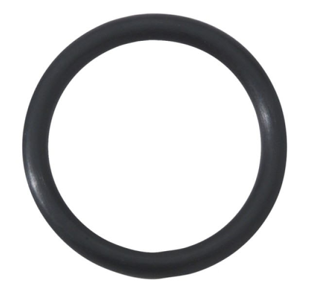 1.5 Inch Rubber C-Ring - Black