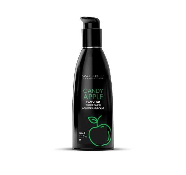 Aqua Candy Apple Flavored Water Based Intimate Lubricant - 2 Fl. Oz. Aqua Candy Apple Flavored Water Based Intimate Lubricant - 2 Fl. Oz.