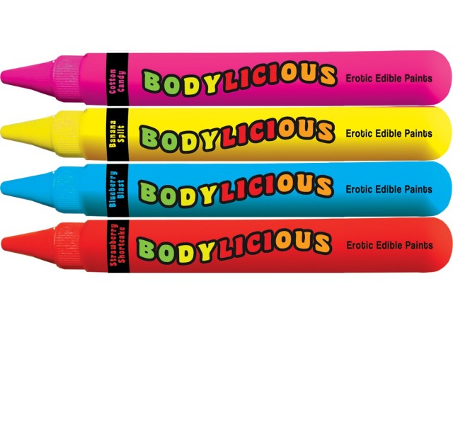 Bodylicious Edible Body Pens - 4pk. - Assorted Flavors