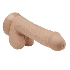 7 Inch Silicone Pro Odorless Dong - Tan