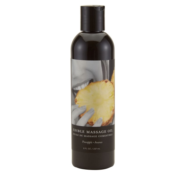 Edible Massage Oil - Pineapple - 8 Fl. Oz.
