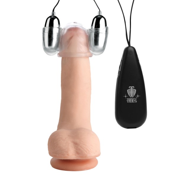 Clear Multi -Speed Vibrating Head Teaser Clear Multi -Speed Vibrating Head Teaser