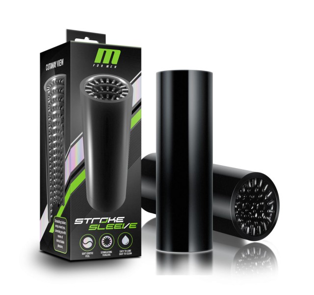 M for Men - Stroke Sleeve - Black