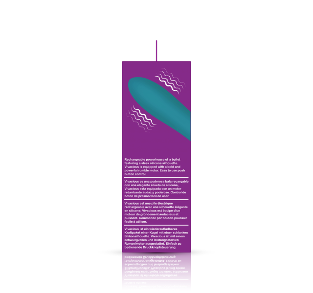 Vivacious Flexible Power Bullet - Ocean
