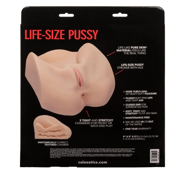 Stroke It Life-Size Pussy - Ivory