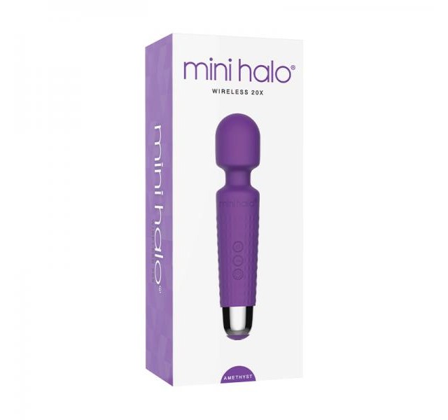 Mini Halo Amethyst