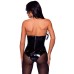 Vinyl Bodysuit - Medium - Black