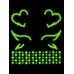Ayla Adhesive Glow in the Dark