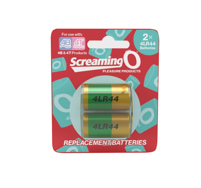 Screaming O - 4lr44 Batteries - 2 Ct