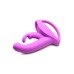 10x Come Hither Rocket Silicone Vibrator - Purple