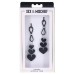Heart Nipple Ties - Black