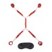 7 Pc Bed Spreader - Red
