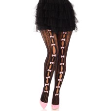 Sweetheart Stripedtights - Os - Black