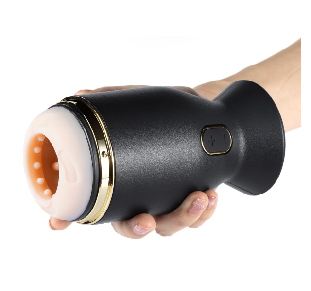 Priti - Automatic Rotating Penis Stimulator - Black