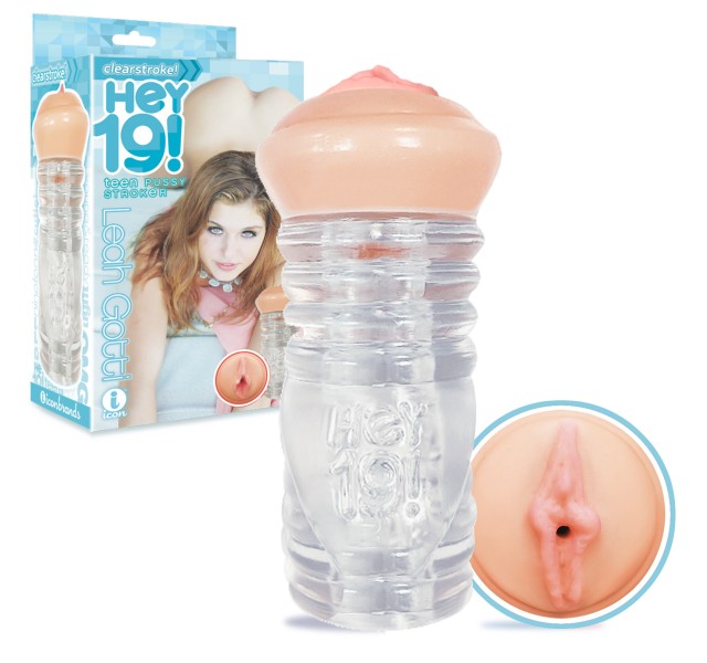 Hey 19 - Clear Stroker - Leah Gotti