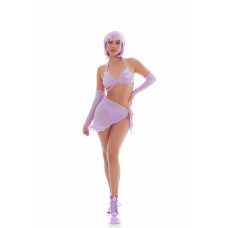Feeling Fuzzy 5pc Set - Medium/large Lilac