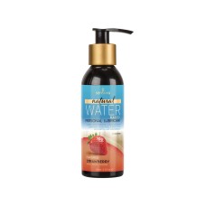 Natural Water-Based Personal Lubricant - Strawberry 4 Fl. Oz. (125ml) Bottle