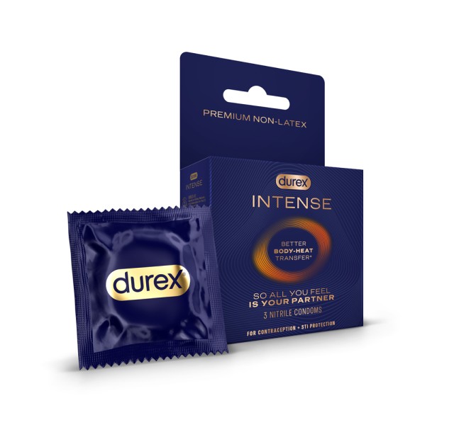 Durex Intense Nitrile Condoms 3 Pack