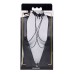 Lace Collar With Nipple Ties