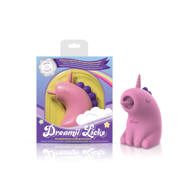 Dreamii Licks Licking Unicorn Stimulator - Mystical Pink