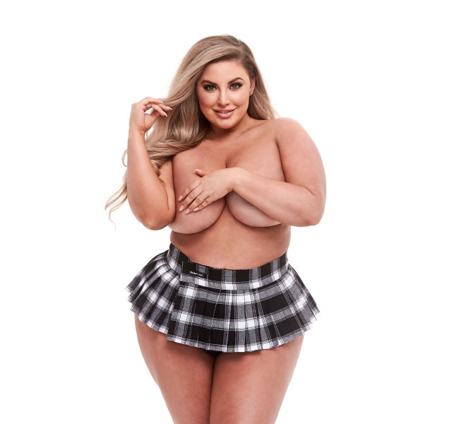 Schoolgirl Skirt Black X