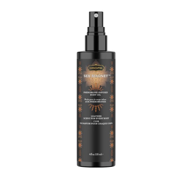 Sex Magnet Pheromone Body Spray Leather 4oz