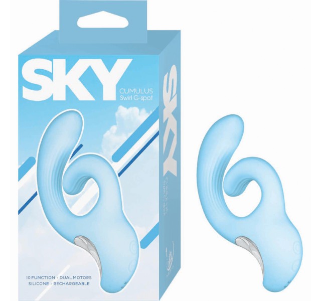 Sky Cumulus Swirl G Spot - Blue Sky Cumulus Swirl G Spot - Blue