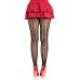 Sweetheart Striped Tights - Os - Black/red
