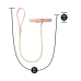Temptasia Ardor - Collar and Leash - Pink