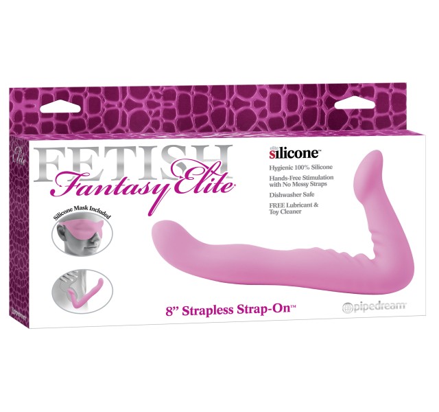 Fetish Fantasy Elite 8-Inch Strapless Strap-on - Pink