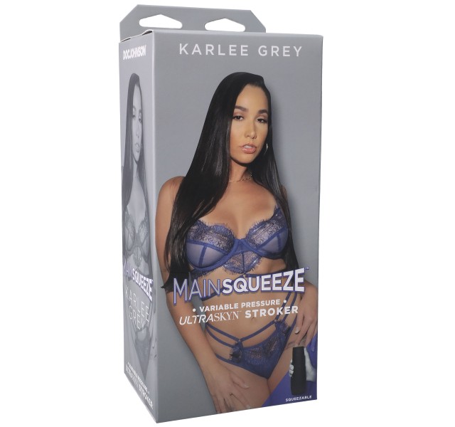 Main Squeeze - Karlee Grey - Ultraskyn Stroker - Vanilla